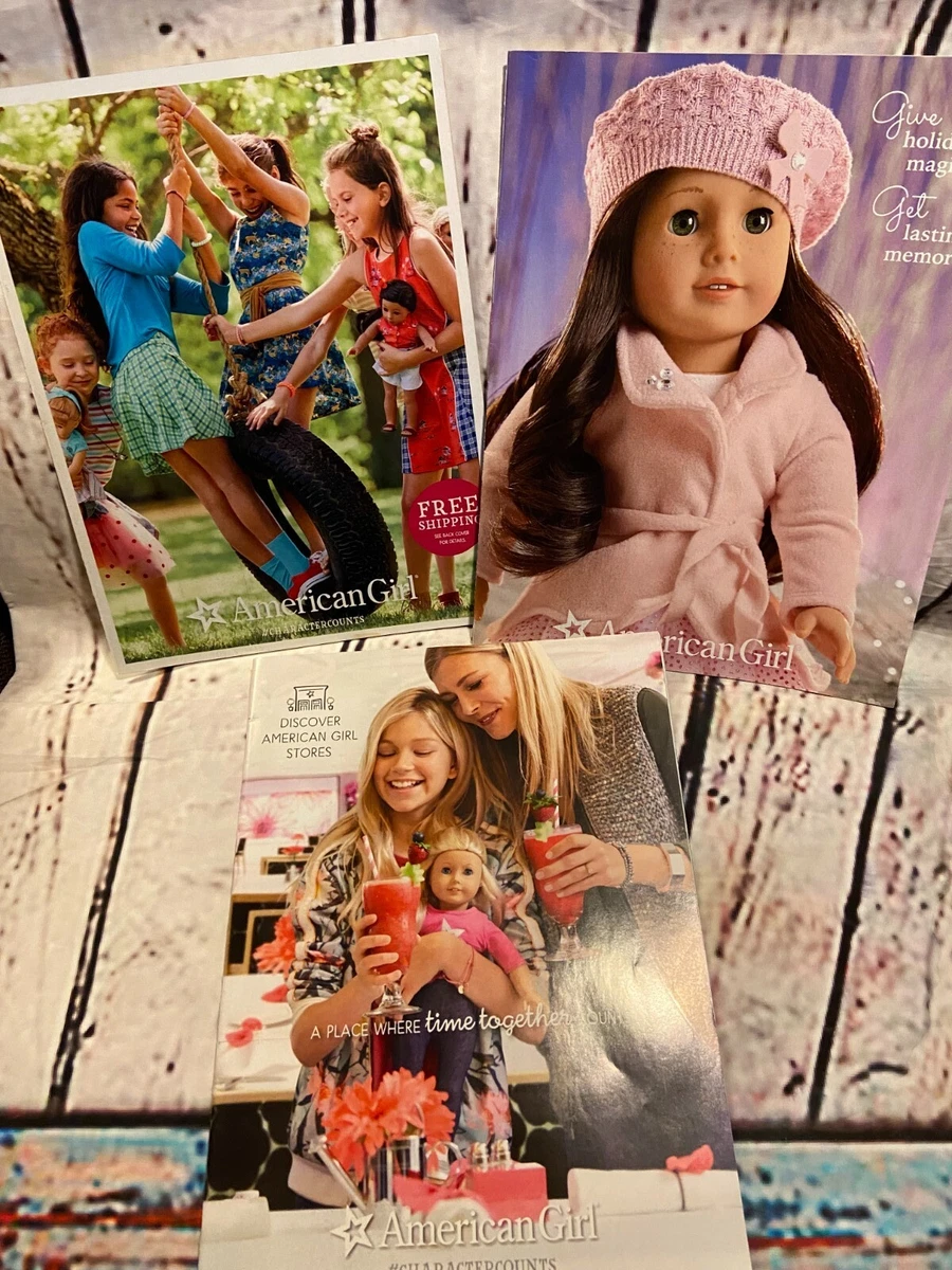 American Girl Catalogs Dolls Catalogues Magazines Lot of 3 Year