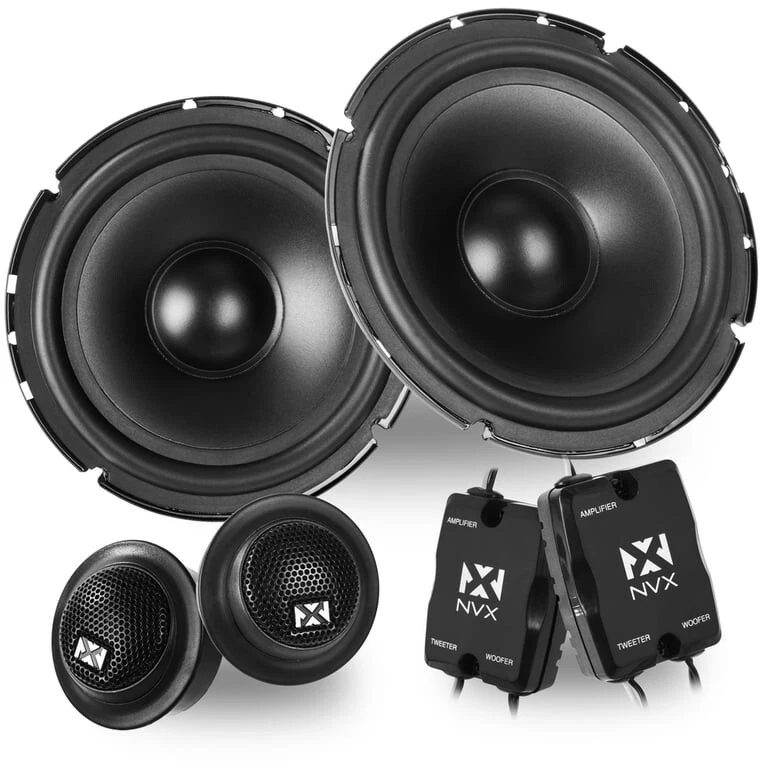 Jeep Wrangler JK 2007-2014 - Paquete completo de reemplazo de altavoces de fábrica | NVX Foto 2 de 4