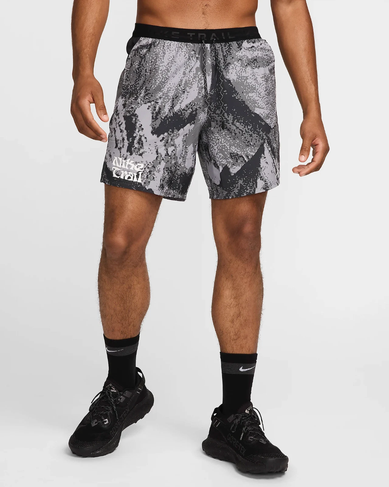 $70 NEW Men's Nike Trail Stride 7" Brief-Lined Running Shorts FV9949-010 Small