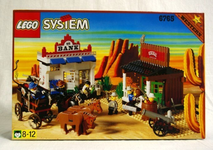 LEGO Western Cowboys 6765 Gold City Junction New Sealed