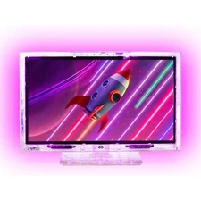 22-Inch Neon LED TV by Continu.us | Color-Changing, Non-Smart HD Retro TV