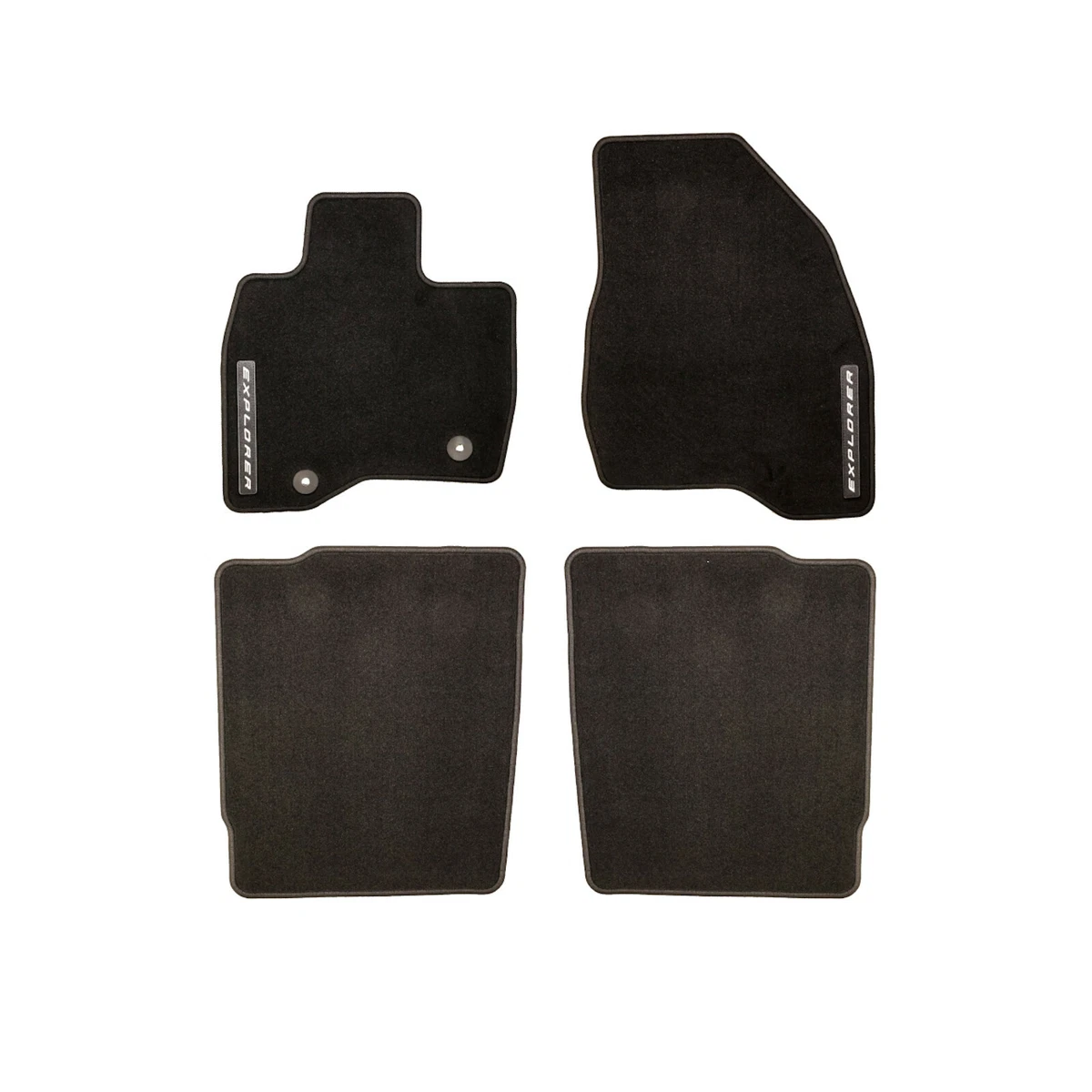 NEW OEM 2015-2016 Ford Explorer Black Carpet Floor Mats w  