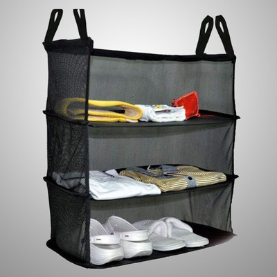  Tragbare hängende Aufbewahrungstasche Travel Multifunction Dreischichtige