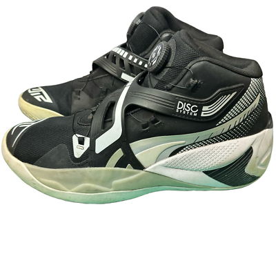 Puma Disc Rebirth Black \u0026 White Basketball Mens Sneakers Size 10.5 | eBay