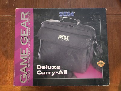 Sega Game Gear Deluxe Carry All Case Complete with Original Box & Inserts
