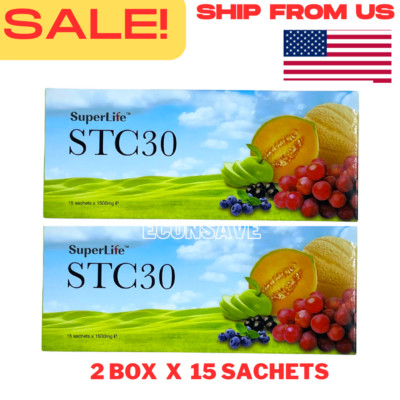 2 Boxes Superlife STC30 Supplement Stemcell Activator Vitamins for Men and Women