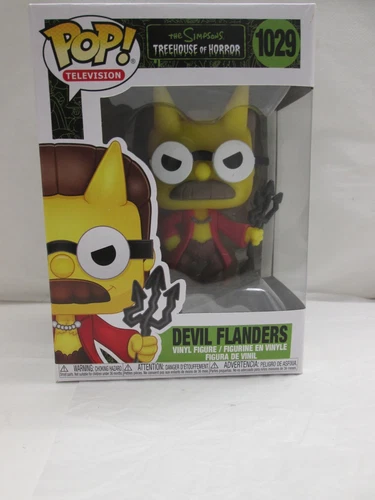 FUNKO Pop! Halloween Simpsons Treehouse Horror DEVIL FLANDERS ned Figure New