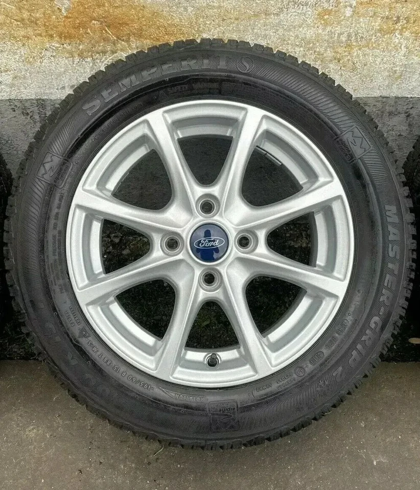 Original Ford Fiesta MK7 ab 2017 15 Zoll Winterräder H1BC-A1B DOT17 6-8mm RDK - Bild 4 von 4