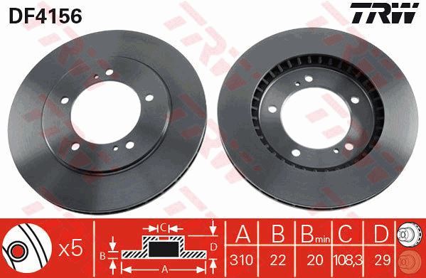Disques de frein Suzuki Grand Vitara I 4x4 de qualité premium en acier équilibré
