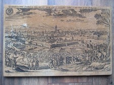 Frankfurt 1632, Serigraphie auf echtem Leder
