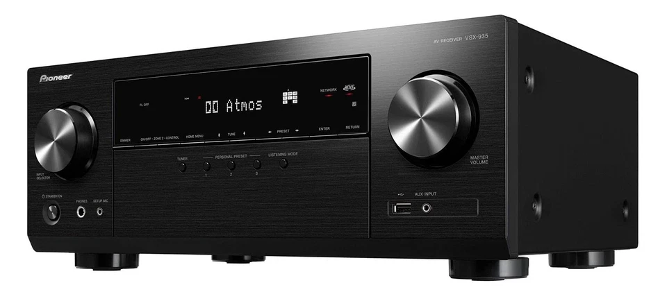 Pioneer VSX-935 7.2 Channel 80W Home Theater Smart Network AV Receiver - Image 2 of 4