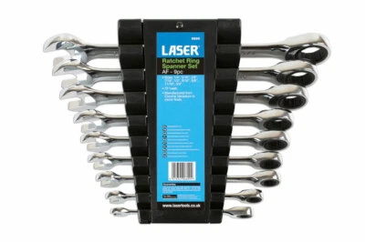 Ratchet Combination Ratcheting Spanner Set AF IMPERIAL 1/4" - 3/4"