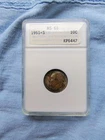 Old ANA Holder Pre Anacs 1951 S MS65 Roosevelt Dime