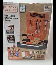 BLACK DECKER Junior Tabletop Workbench - Pretend Play