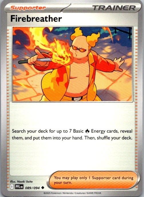 Firebreather Uncommon ME02: Phantasmal Flames 089/094 NM