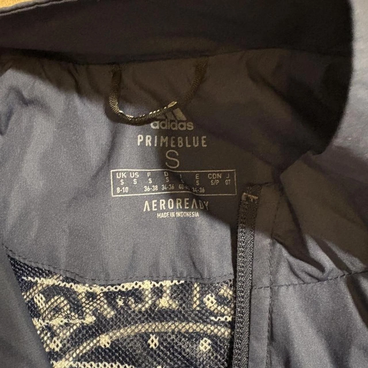 Adidas Primeblue 2020 Boston Marathon Official Jacket Size S BAA AEROREADY Rare - product detail image 3