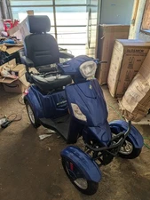 EW-46 4-Wheel  Heavy Duty 4 Wheel Electric Mobility Scooter  up to 400lbs