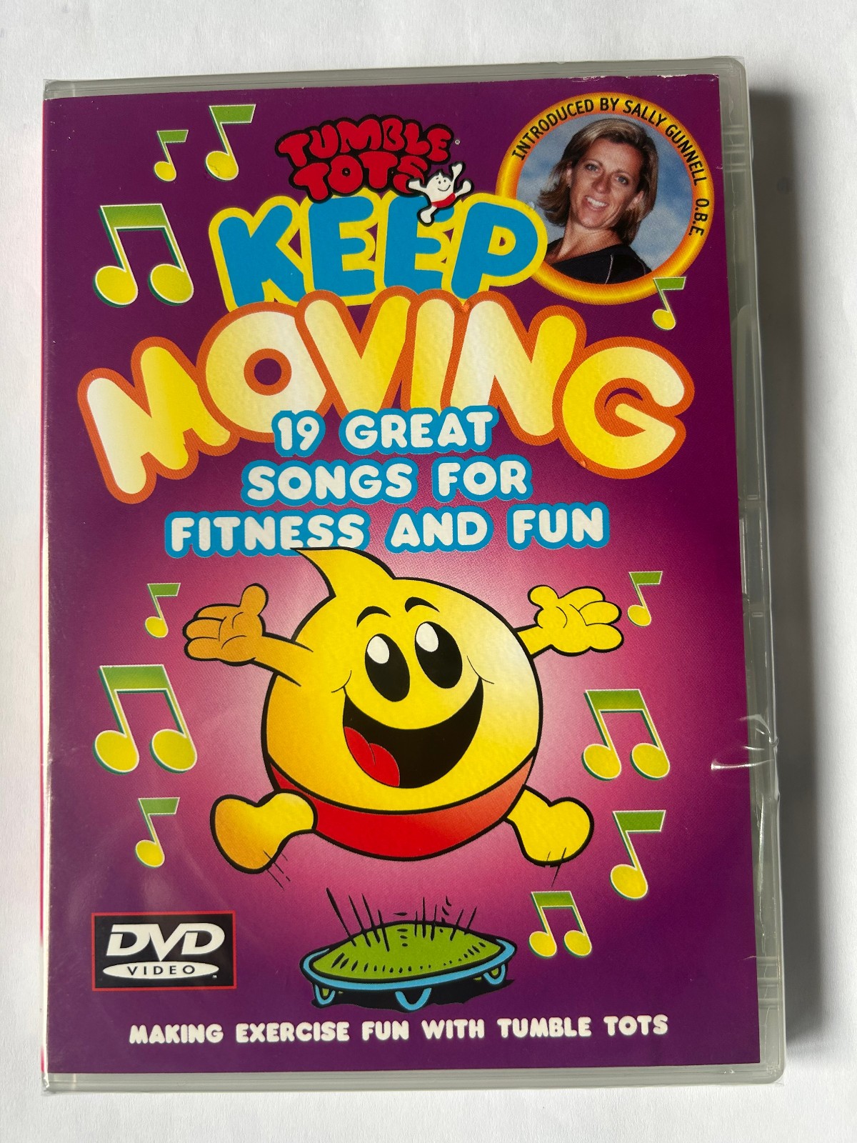 Tumble Tots Keep Moving (2003) Sally Gunnell Dvd New/Sealed Region 2