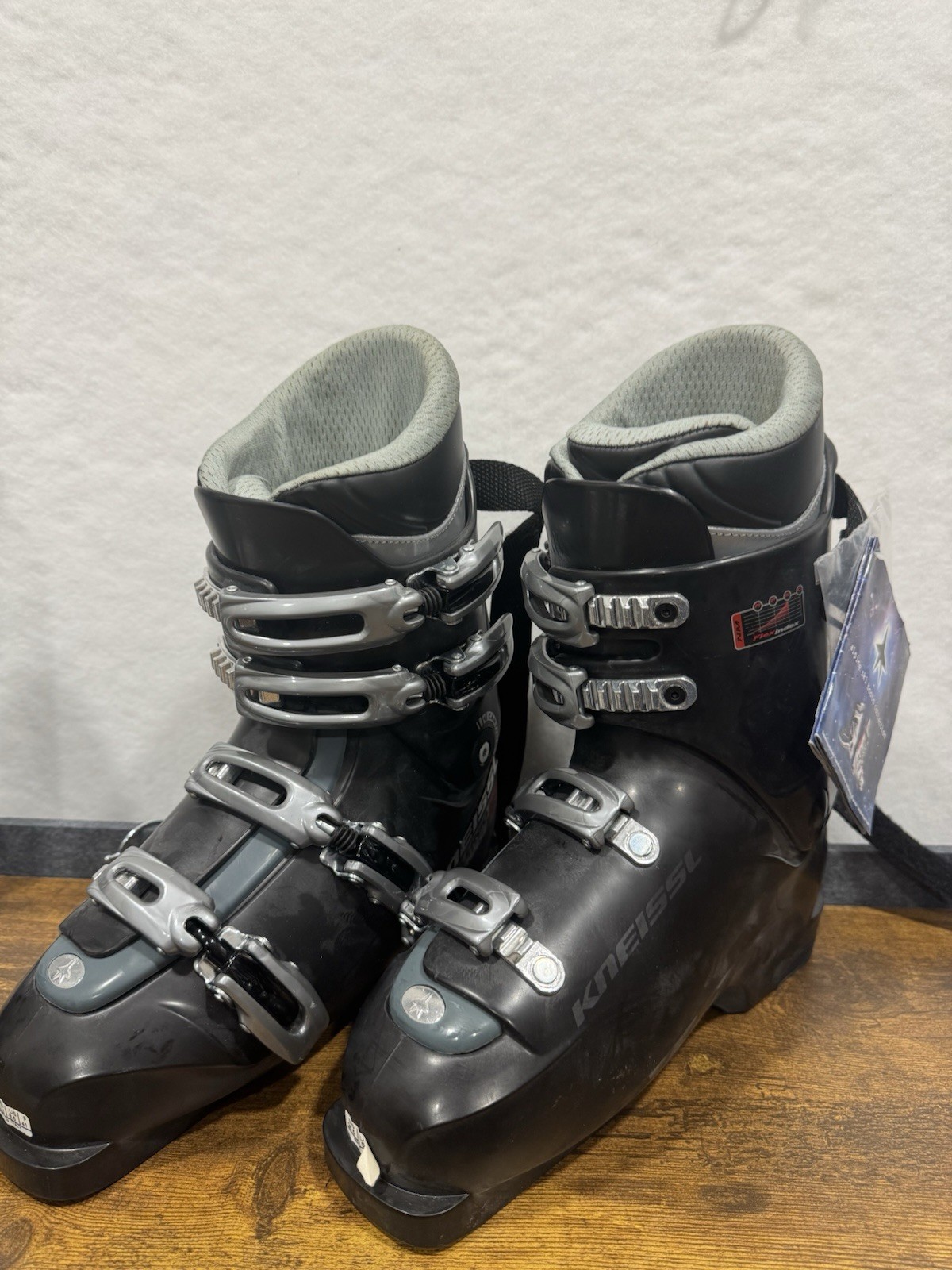 SALOMON Scarponi da sci Kneissl Ergo Cruise X semi termici nuovi con etichette taglia US 8 5 neri