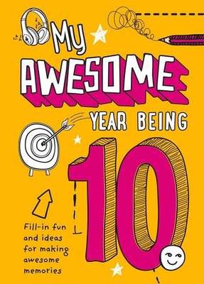 New My Awesome Year Being 10 A Great Gift For Birthdays And Other Fast Shipping