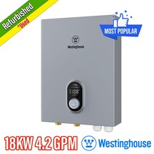 USED* 18kW Tankless Water Heater Electric Smart WiFi & Amazon Alexa
