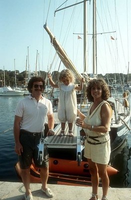 Michaela May husband Dr Jack Schiffer daughter Alexandra ARD serie- Old Photo 1