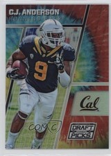 2016 Panini Prizm Collegiate Draft Picks Tie-Dye 27/49 CJ Anderson #15 5l1