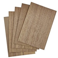 20 Pcs Walnut Wood Sheets,Unfinished Thin Lumber Solid Wood for Crafts Making