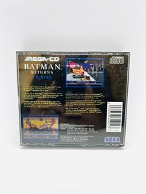 Batman Returns Sega Mega CD CIB COMPLETE BOX MANUAL
