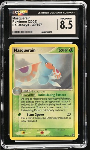 Masquerain graded CGC 8.5 for sale on eBay