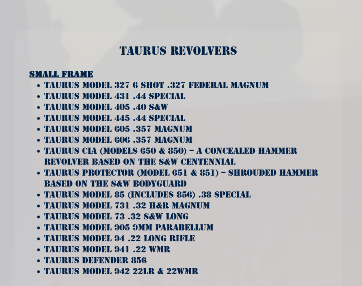 Taurus Small Frame Revolver Grips – Walnut with Oil Finish | eBay