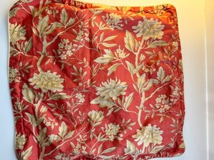 Ralph Lauren Villa Camelia Red EURO sham