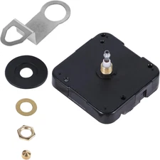 Quartz Clock 12888 Movement Replacement, Black Wall Clock Mechanism Replacement 