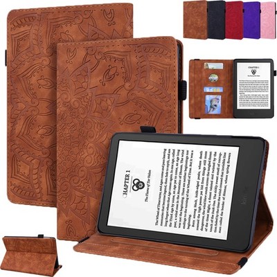 Für Kindle Paperwhite 11/2/3/4/5/6/7/11/12. Gen Stoßfeste Geldbörsen Lederhülle