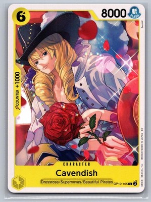 Cavendish (Reprint) OP10-105 Premium Booster -The Best- Vol. 2 One Piece NM