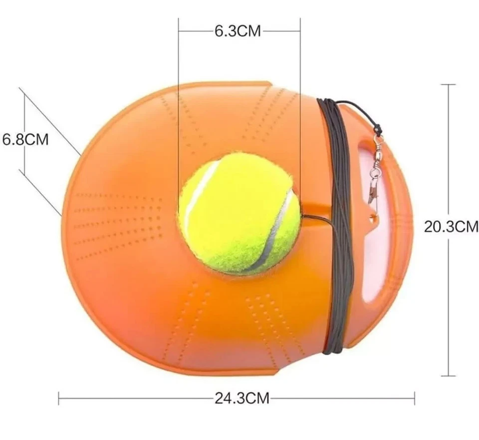 Baseboard Exercise Self study Training Rebound Practice Tool Tennis Trainer UK - Image 4 of 4