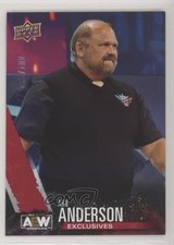 2021 Upper Deck AEW All Elite Wrestling Crew Exclusives 35/100 Arn Anderson 1u6