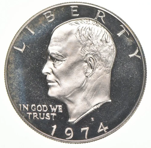 1974-S Eisenhower Dollar Proof — photo from another recent sale