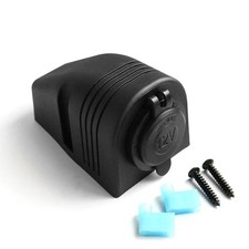 12/24V Universal Cigarette Lighter Socket – Panel Mount Power Outlet