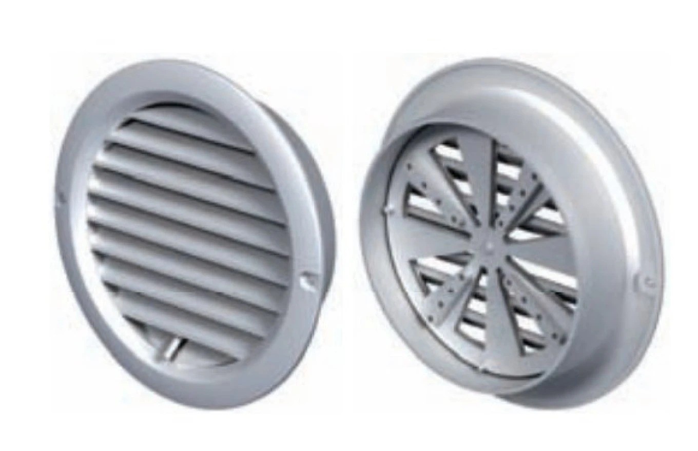 Ventilation grille circle adjustable with horse fi MW125KOR
