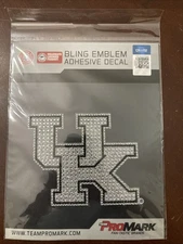 Team ProMark Official NCAA University Of Kentucky Wildcats Bling Emblem Decal 4"