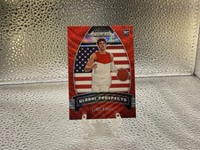 2022 Panini Prizm Draft Picks Lamelo Ball “Global Prospects” Red Wave Prizm RC