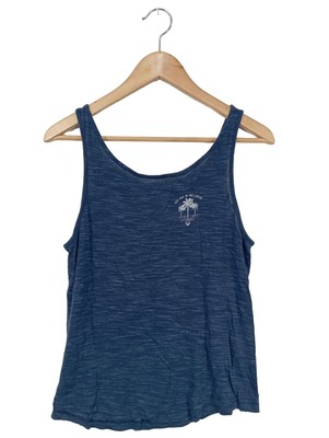 ROXY Camisole Damen Top Gr. DE 40 blau Casual-Look