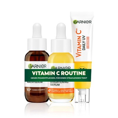 Garnier Skin Active Set: Vitamin C Serum (30ml) + C Glow Booster... 