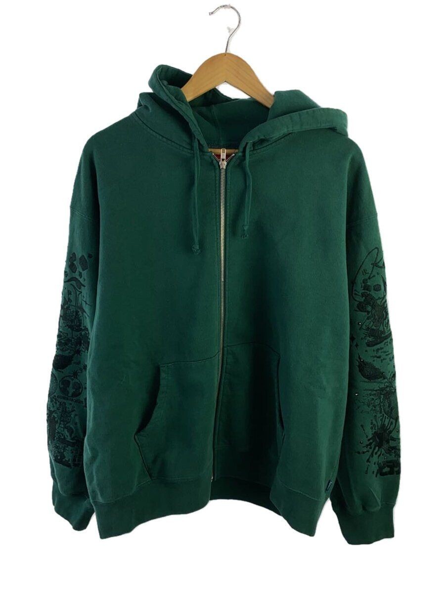 Supreme Zip Hoodie 24SS AOI Up Hooded Sweatshirt L Cotton