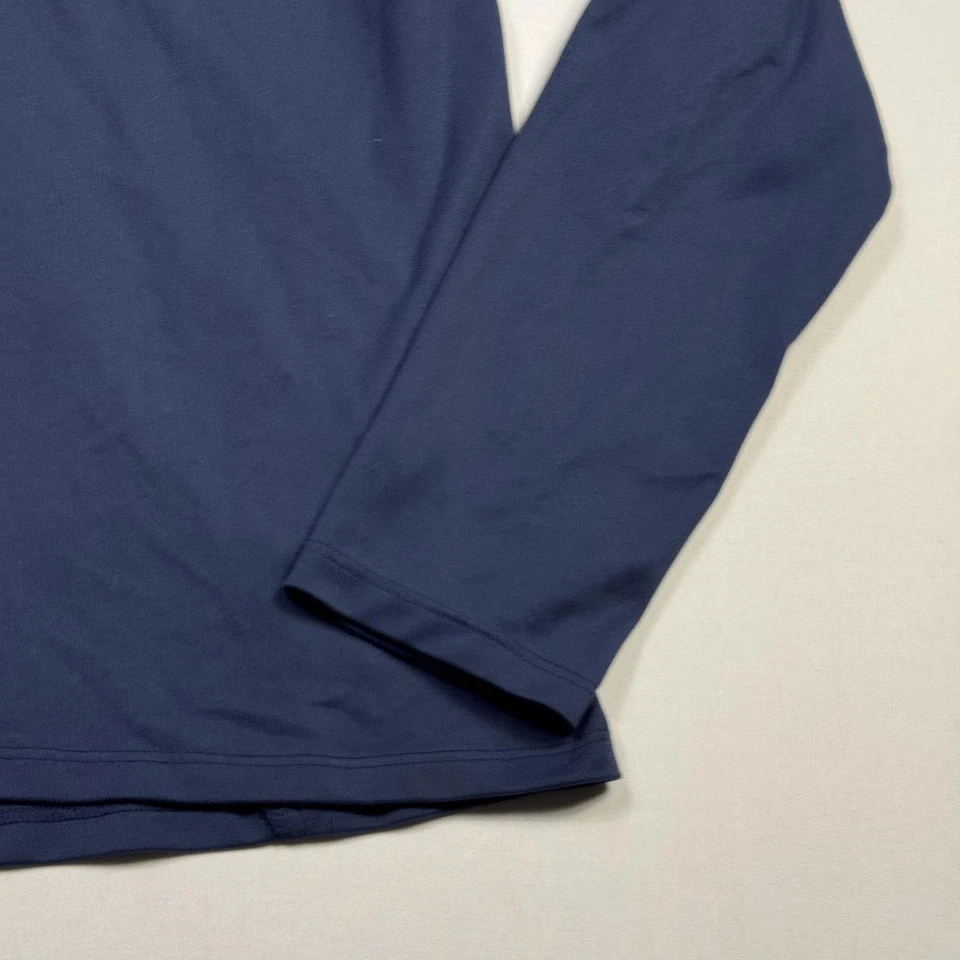 Boston Red Sox Pullover Mens Small Navy MLB Baseball Nike Dri-FIT Quarter Zip - Image 3 of 4