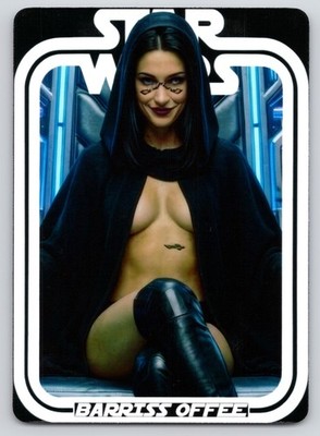 Star Wars Barriss Offee Hot Spicy Custom Trading Card ACEO