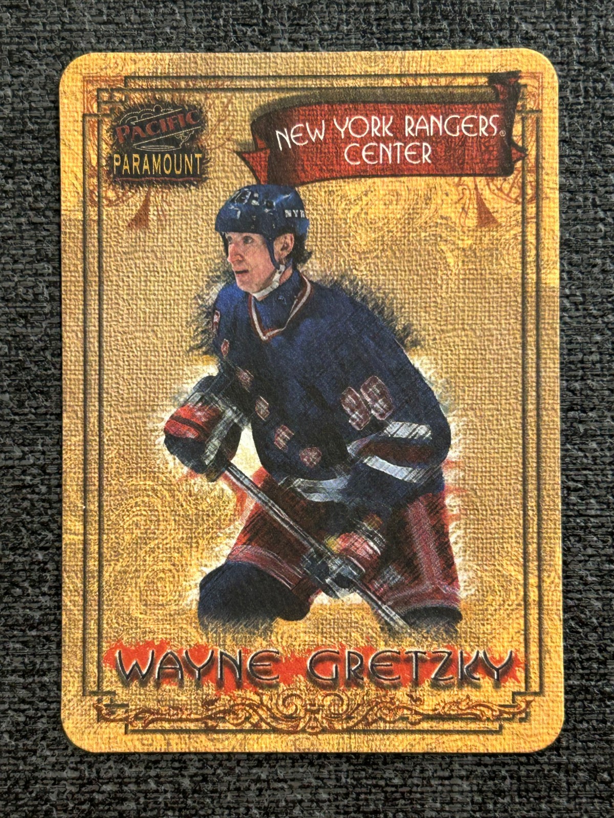 Wayne Gretzky 1997-98 Pacific Paramount Hockey Photoengravings #13
