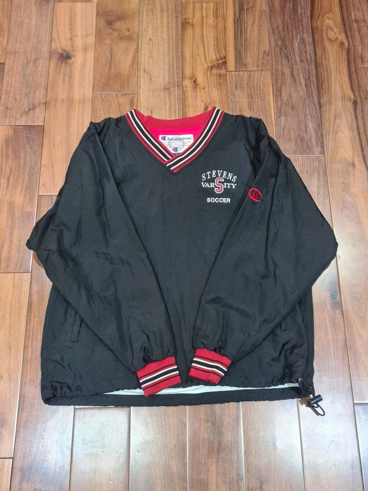 Vintage Champion Pullover Windbreaker Jacket Size M