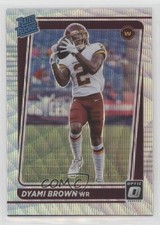 2021 Panini Donruss Optic Rated Rookie Wave Prizm 215/299 Dyami Brown #223 0s9t